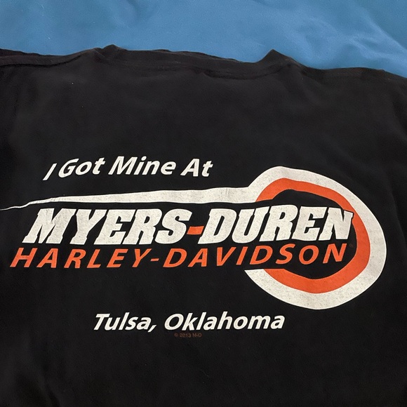 Harley Davidson store shirt Large the label is gone.(not faded) - Picture 2 of 4
